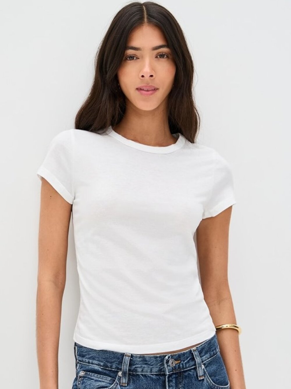 Reformation Muse Tee in White / Ivory Size Small